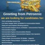 Civil Piping Electrical Instrument Designer Offshore Structural Engineer Jobs Kaula Lumpur