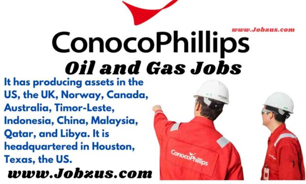ConocoPhillips Oil and Gas Jobs