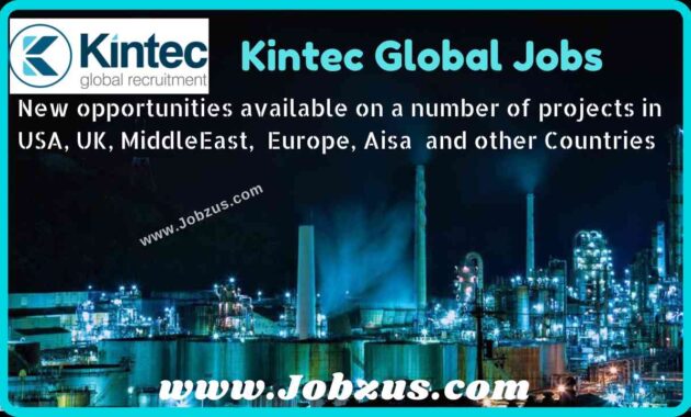 Kintec Global Oil and Gas Jobs Worldwide