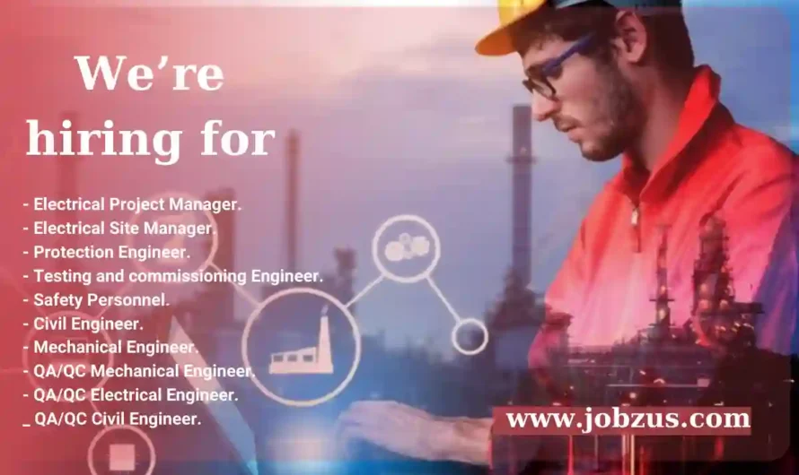 Hiring For electrical Mechanical Civil Safety QA/QC Engineers Jobs
