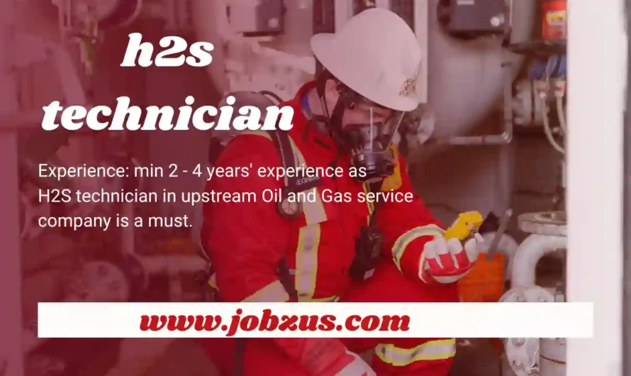 H2S Technicians Jobs UAE