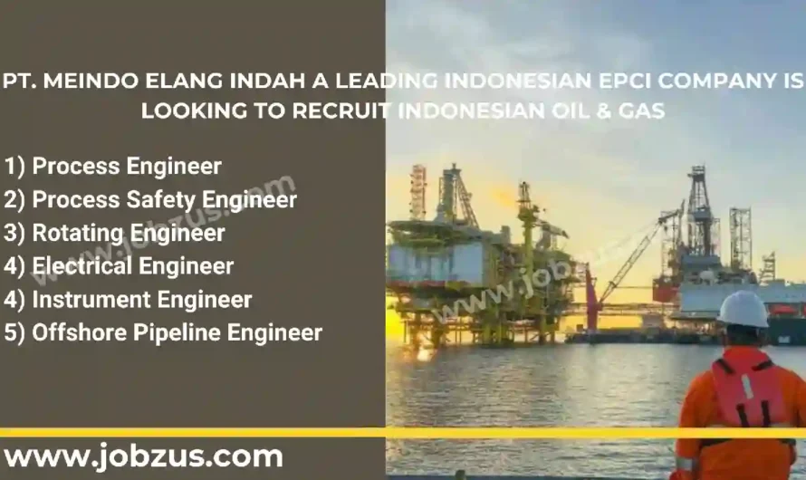 Hiring For Electrical Process Instrumentation Offshore Engineers Jobs Indonesia