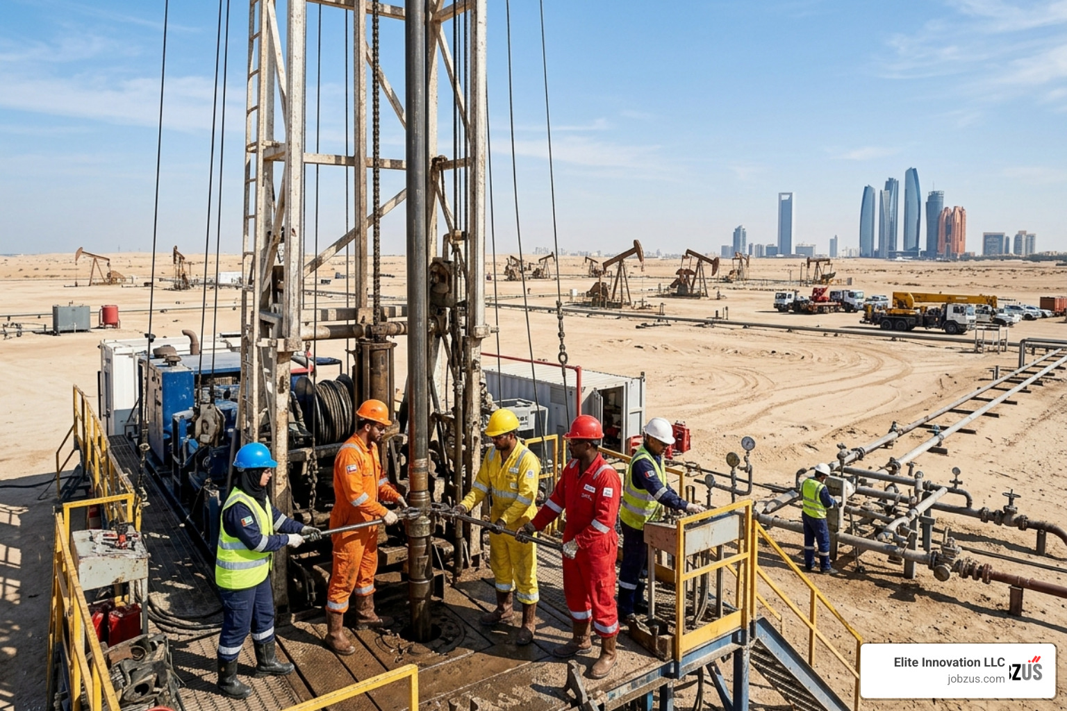 oil and gas jobs in middle east