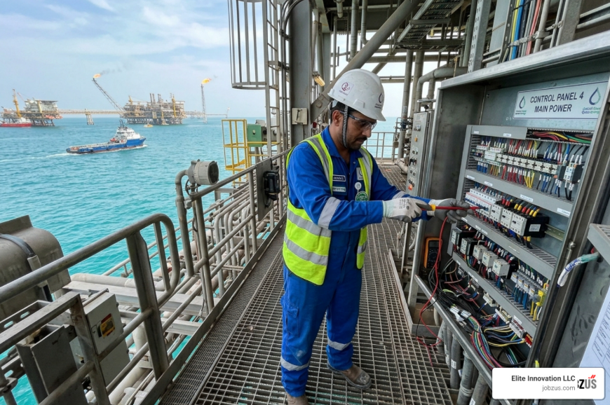electrical technician jobs in qatar oil and gas